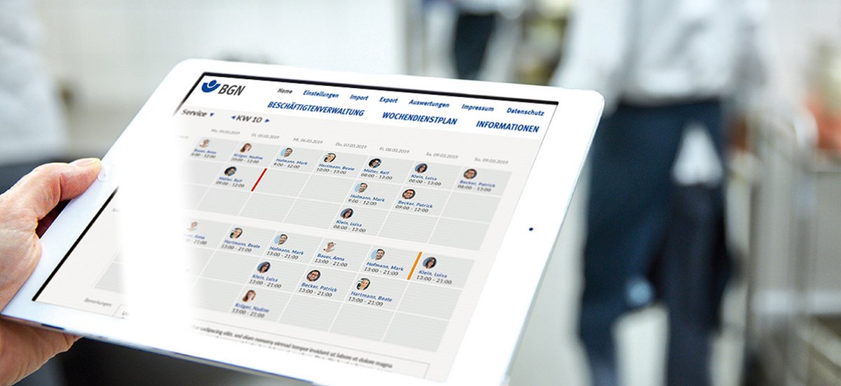 BGN-Dienstplan-App