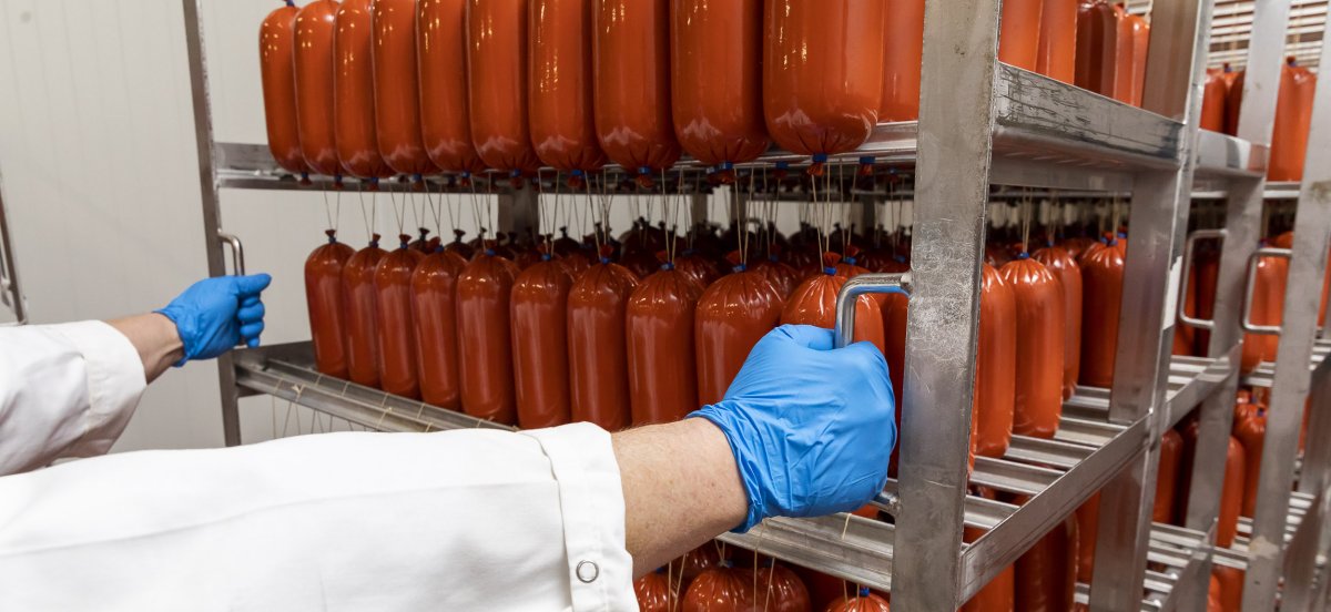 Rauchwagen wird geschoben