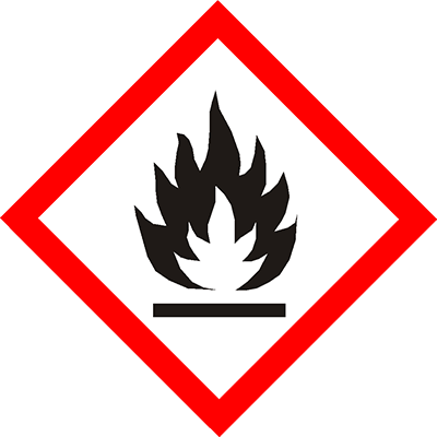 Gefahrenpiktogramm: Flamme