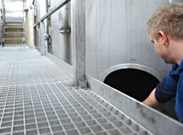 Gefahrenquelle Tankeinstieg