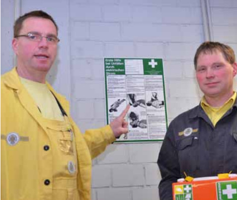 Heinz-Dieter Schulte (li.) und
Klaus Bräutigam(re.)