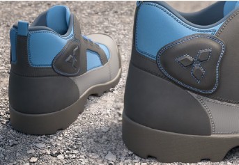 Abb. 23 Sicherheitsschuh mit Kn�chelschutz