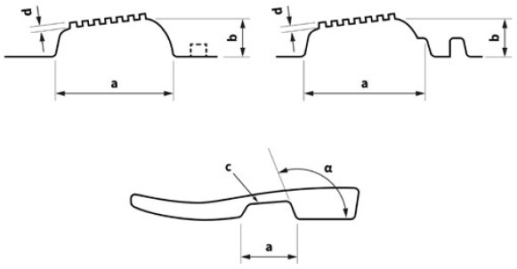 Abb. 26 Gelenkausbildung der Sohle f�r Halt auf Leitern