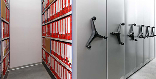 Beispiel für Regalanlage