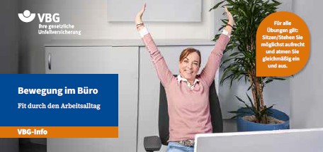 VBG-Info; Bewegung im B�ro