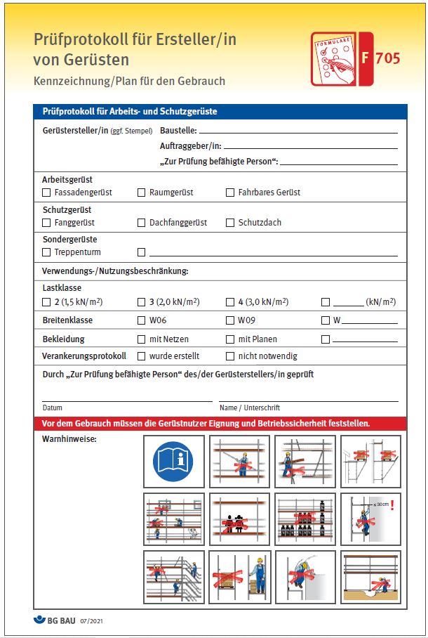 Muster fr Prfprotokoll fr Ersteller von Gersten