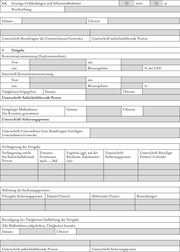 Muster-Erlaubnisschein